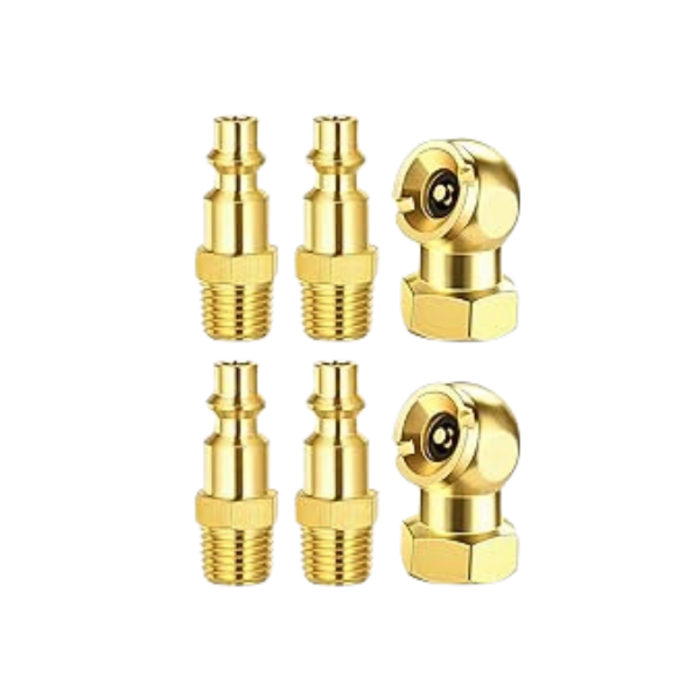 VEH24802/ LUMITECO 2 PACK HEAVY DUTY AIR CHUCK SET-1/4''
