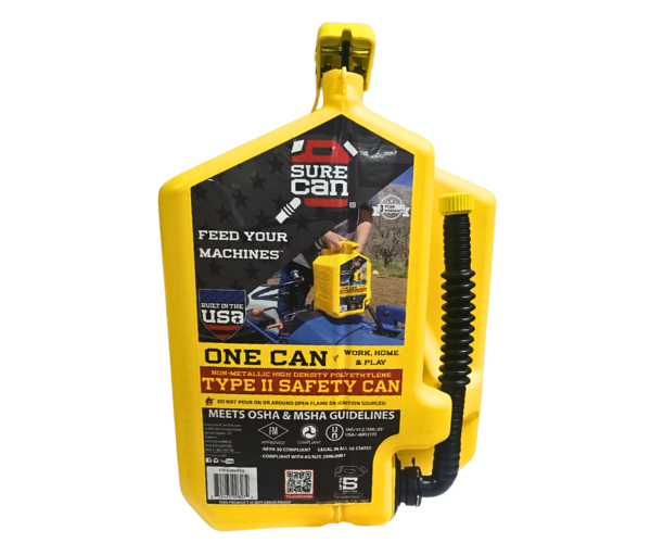 HAR9960/5 GALLON DIESEL FUEL CAN YELLOW 112019