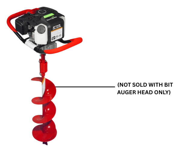 EARTHQUAKE IND4021 EARTHQUAKE EARTH AUGER POWERHEAD 43CC MODEL#E43 191162