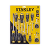STANLEY HAR9975 10PC C/GRIP SCREWDRIVER SET STMT66676-840