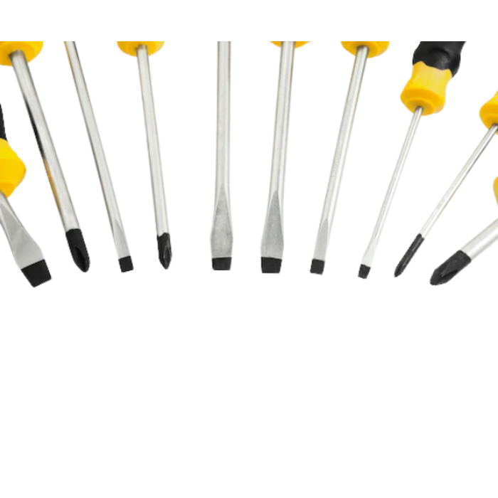 STANLEY HAR9975 10PC C/GRIP SCREWDRIVER SET STMT66676-840