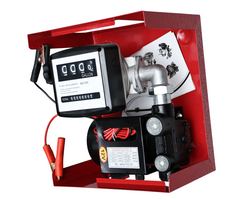 IND5741 DC DIESEL PUMP WITH METER, 12V, WITH GALLON GAUGE