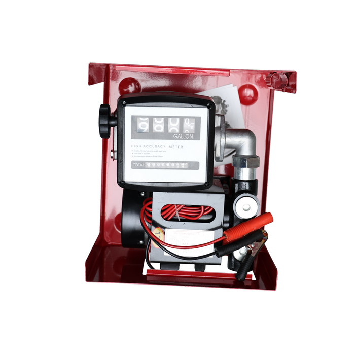 IND5741 DC DIESEL PUMP WITH METER, 12V, WITH GALLON GAUGE