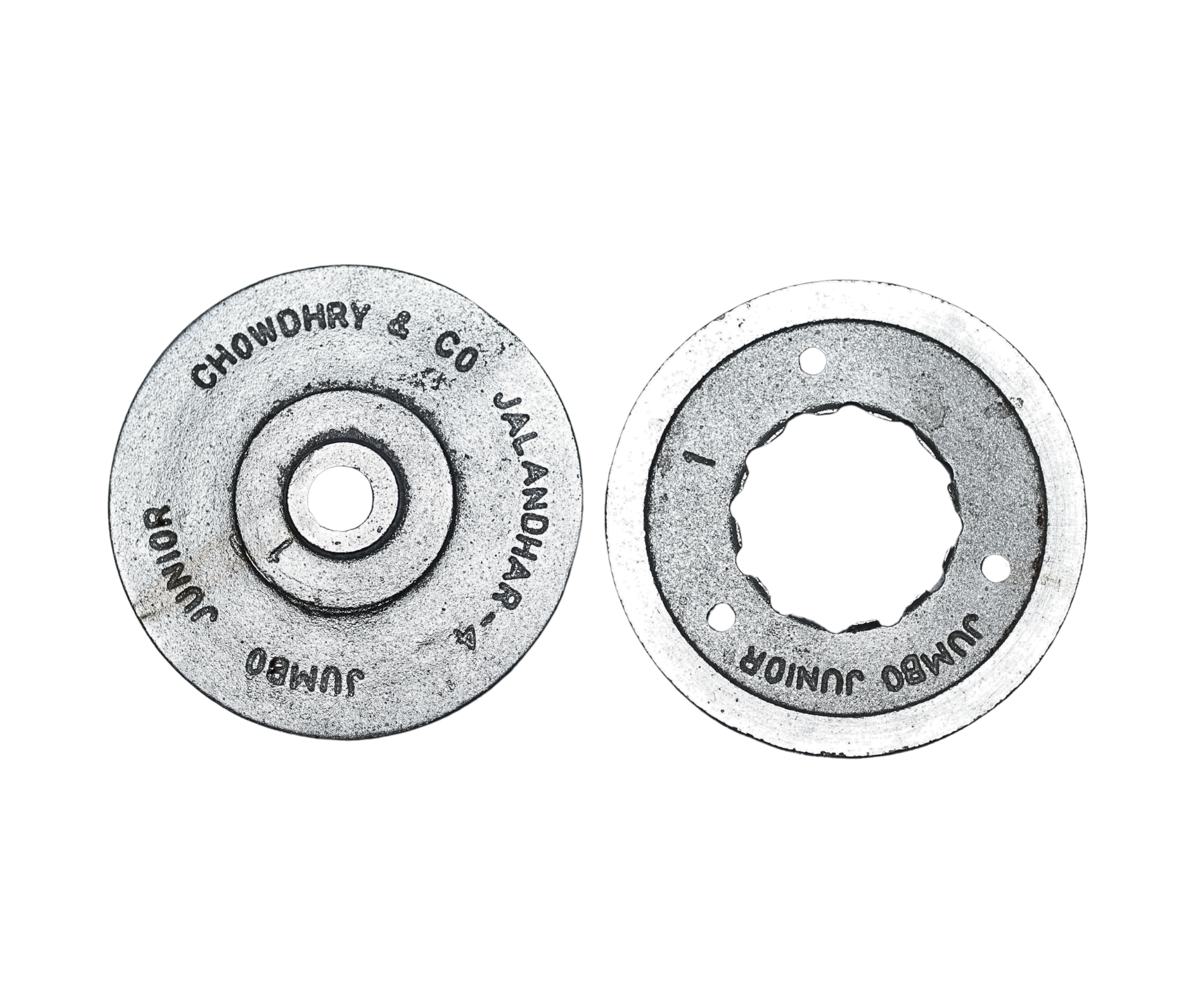HAR1438 PLATE/GRINDING 15CM WITH 3 HOLES