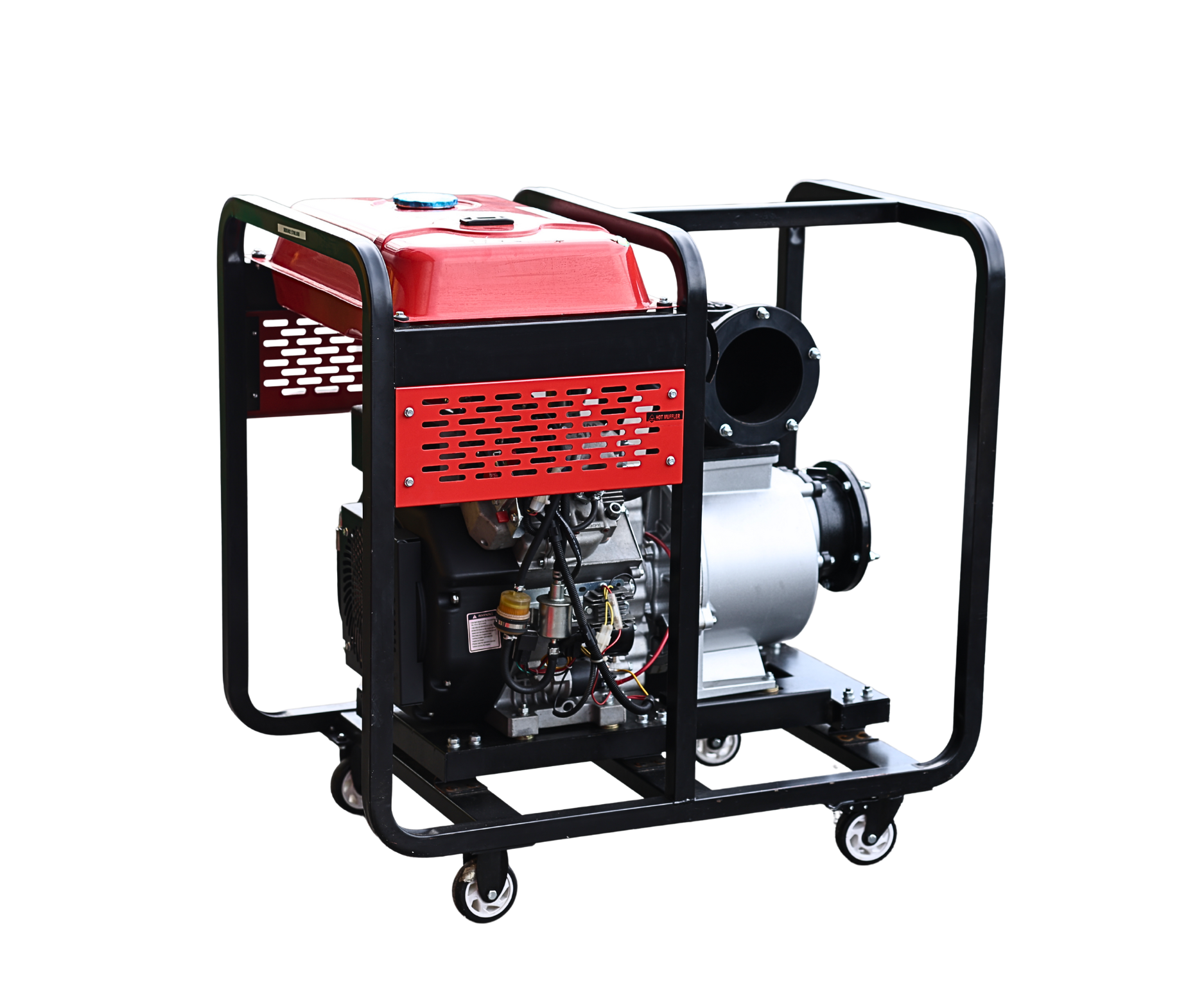 IND5982/DIESEL WATER PUMP 6 INCH WITH 2VF2 DIESEL ENGINE 20HP