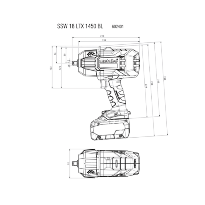 METABO HAR10017/SUPERFAST CHARGER SC55, 12-36V, USA/CND/627046000