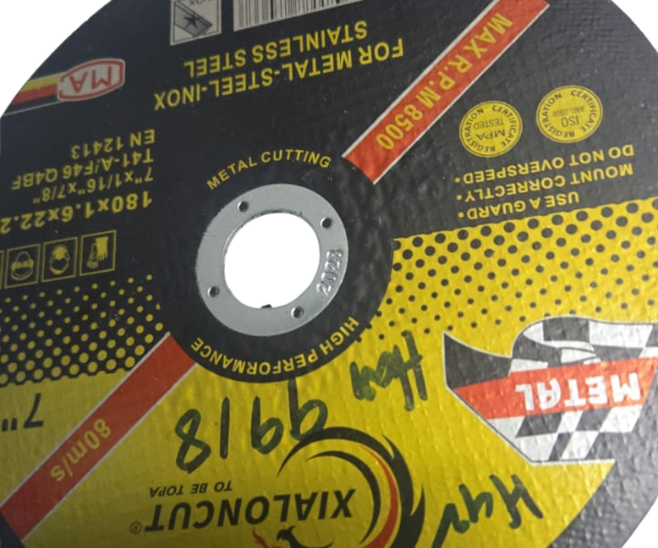 HAR9918/7“+1/16''+7/8'' METAL CUTTING DISC