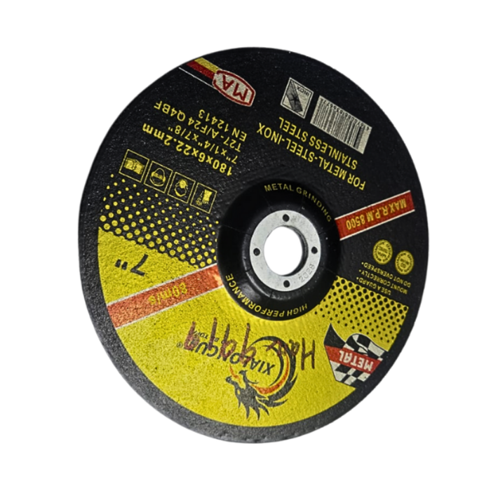 HAR9919/7"+1/4''+7/8'' METAL GRINDING DISC