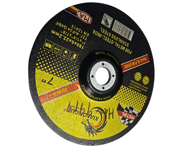 HAR9919/7"+1/4''+7/8'' METAL GRINDING DISC