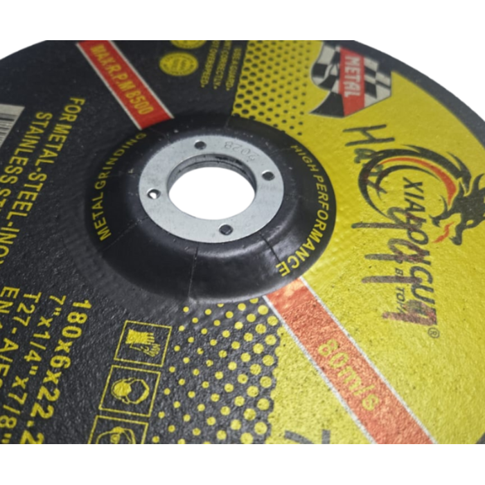 HAR9919/7"+1/4''+7/8'' METAL GRINDING DISC