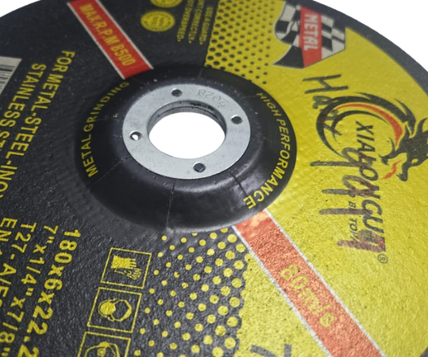 HAR9919/7"+1/4''+7/8'' METAL GRINDING DISC