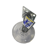 HAR10024/3" CLEAR POLYURETHANE SWIVEL CASTER,3-3/8" 1-1/8"W x3"/69535