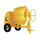 IND5862//4POWER CEMENT MIXER, MODEL MT-480 ,13 HP GAS ENGINE