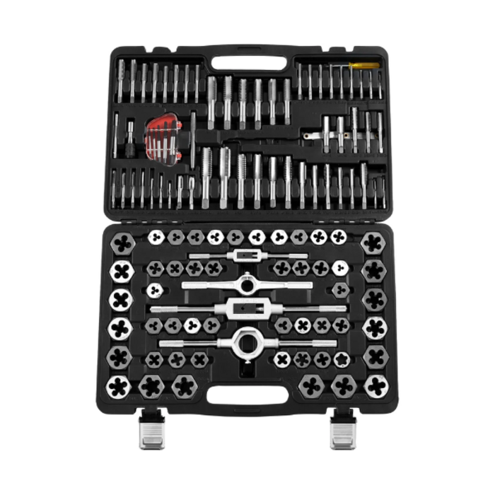 VEVOR HAR10036/ VEVOR ALLOY STEEL TAP AND DIE SET,116-PIECE INCLUDE METRIC AND SAE SIZE