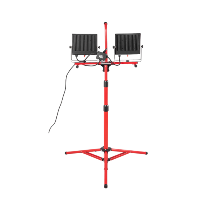 VEVOR ELE6556/VEVOR LED WORK LIGHT WITH STAND,20000 LUMEN DUAL HEAD 110V 60HZ #GT-TGD-02