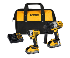 DEWALT IND6026/ 20V BRUSHLESS HAMMER DRILL/IMPACT DRIVER COMBO KIT 2X5AH  DCK299H2-B3