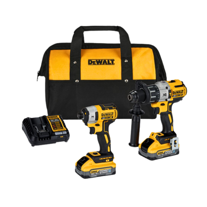 DEWALT IND6026/ 20V BRUSHLESS HAMMER DRILL/IMPACT DRIVER COMBO KIT 2X5AH  DCK299H2-B3