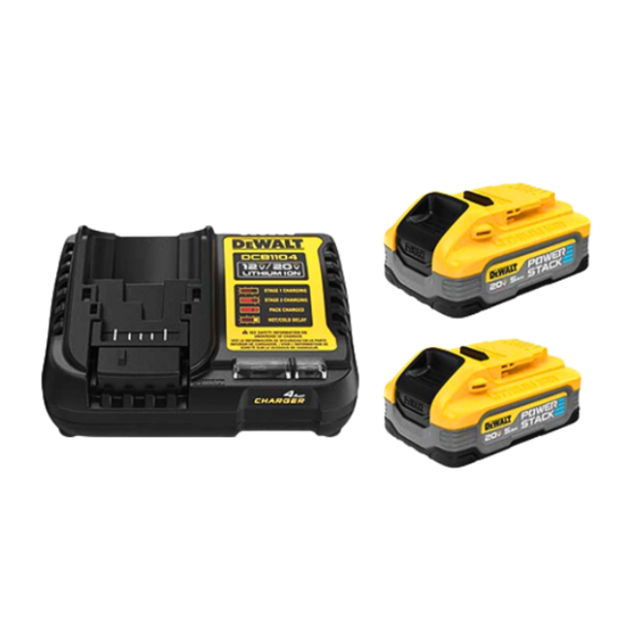 DEWALT IND6026/ 20V BRUSHLESS HAMMER DRILL/IMPACT DRIVER COMBO KIT 2X5AH  DCK299H2-B3