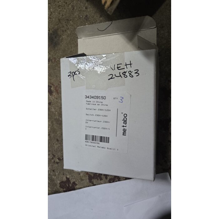METABO VEH24886/ELECTRONIC SWITCH WITHOUT DIAL/343410950