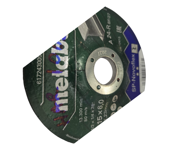 METABO HAR10022/ 4-1/2''- 1/4+7/8'' NOVOFLEX GRINDING DISC #617243000