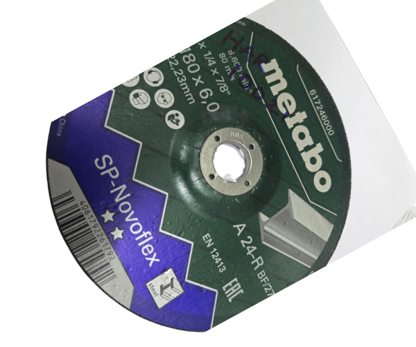 METABO HAR10021/SP-NOVOFLEX GRINDING DISC 7''+1/4+7/8''#617246000
