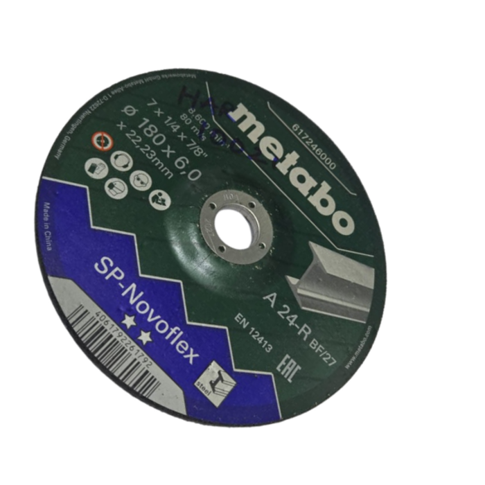 METABO HAR10021/SP-NOVOFLEX GRINDING DISC 7''+1/4+7/8''#617246000