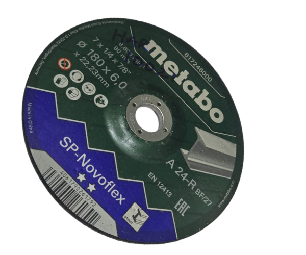 METABO HAR10021/SP-NOVOFLEX GRINDING DISC 7''+1/4+7/8''#617246000