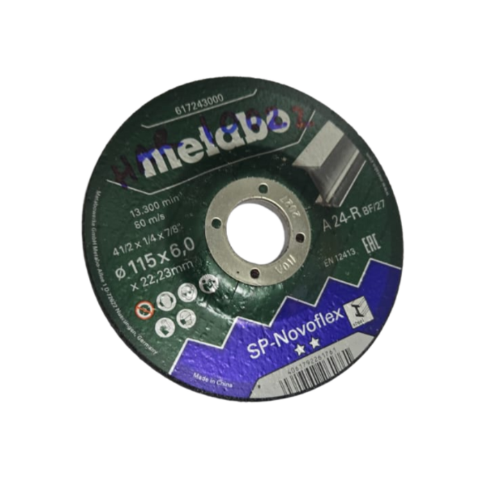 METABO HAR10022/ 4-1/2''- 1/4+7/8'' NOVOFLEX  GRINDING DISC #617243000