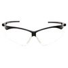PYRAMEX HAR10041/PYRAMEX SAFETY GLASSES - PMXTREME - BLACK FRAME/CLEAR LENS WITH BLACK CORD/ SB6310SP