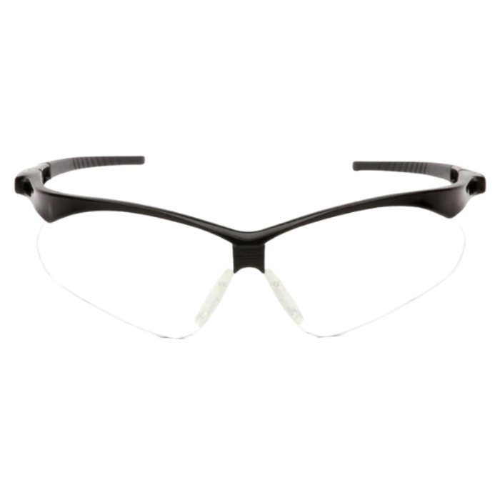 PYRAMEX HAR10041/PYRAMEX SAFETY GLASSES - PMXTREME - BLACK FRAME/CLEAR LENS WITH BLACK CORD/ SB6310SP