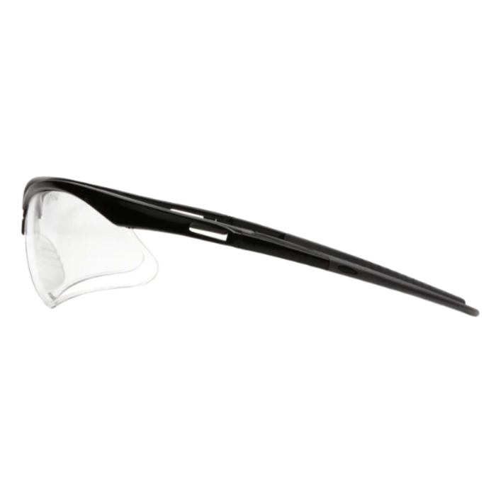 PYRAMEX HAR10041/PYRAMEX SAFETY GLASSES - PMXTREME - BLACK FRAME/CLEAR LENS WITH BLACK CORD/ SB6310SP