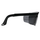 HAR10038/PYRAMEX SAFETY GLASSES- INTEGRA - BLACK FRAME/GRAY LENS/SB420S