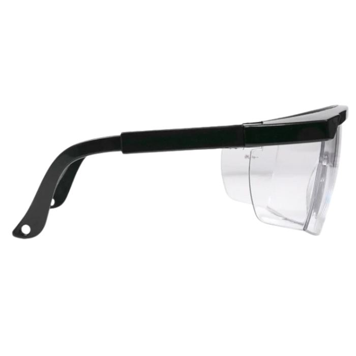 PYRAMEX HAR10037/PYRAMEX SAFETY GLASSES- INTEGRA - BLACK FRAME/CLEAR LENS/ SB410S