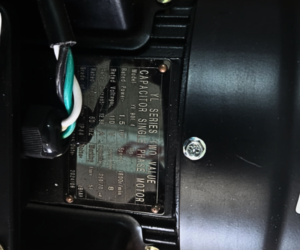 BETA STAR IND4117 MOTOR SY-50 110V 60HZ, , ELECTRIC CORD 1.5HP