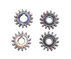 VEH24814/CONSUMABLE PARTS FOR GRASS CHIPPER MACHINE 4 SMALL GEARS