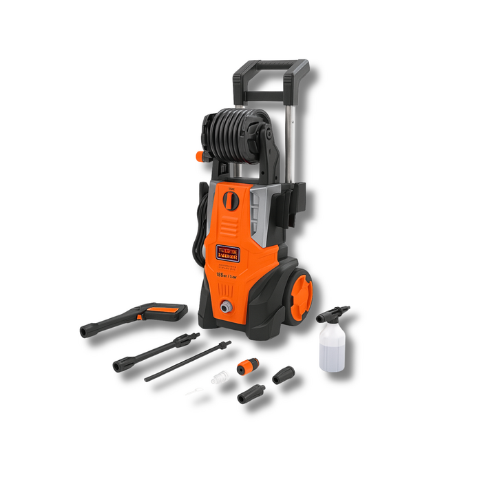 BLACK & DECKER IND6040/BLACK & DECKER ELECTRIC PRESSURE WASHER, 2390PSI, 165 BAR,120V-60HZ, 2000W/BEPWB2400-B3