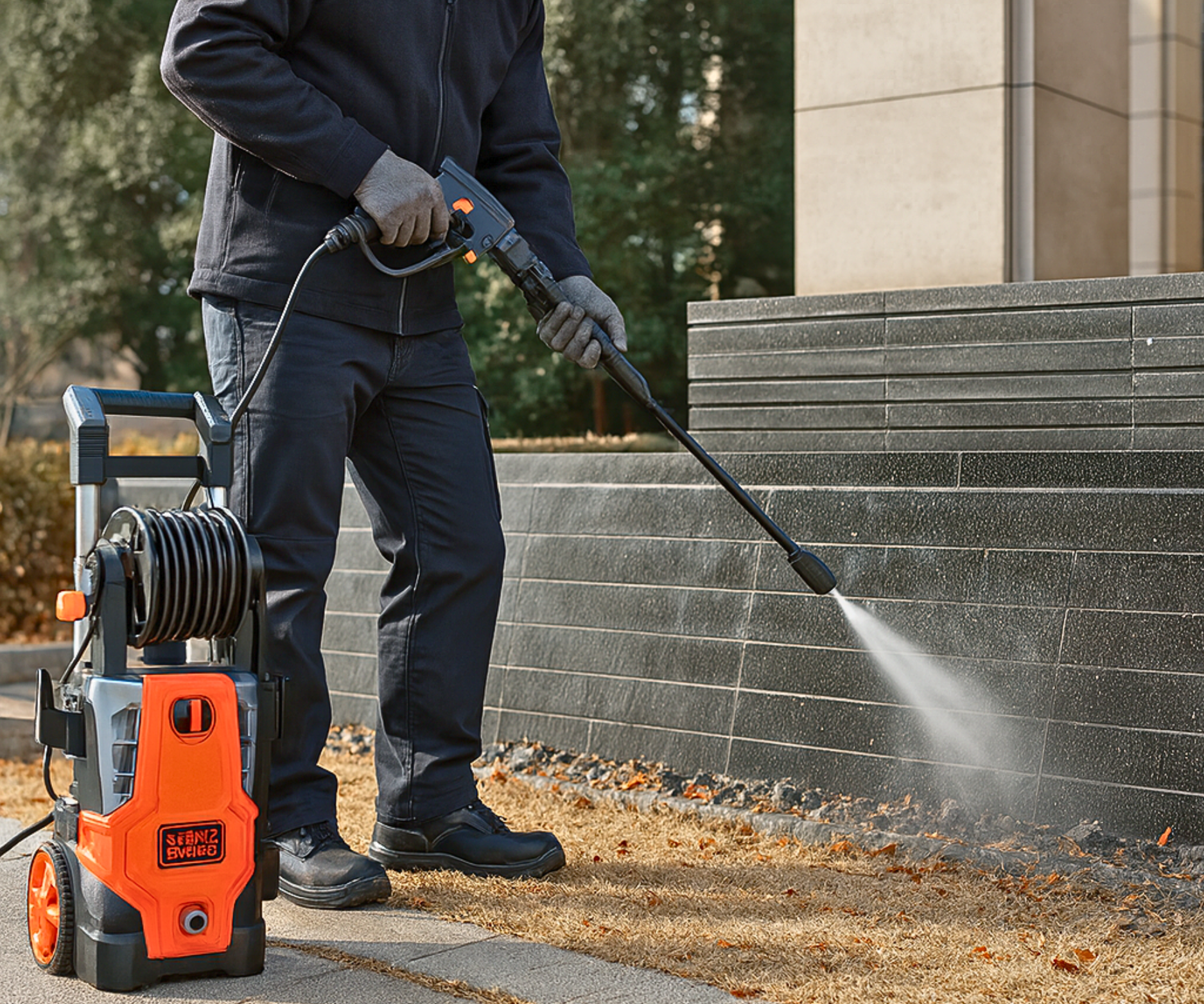 BLACK & DECKER IND6040/BLACK & DECKER ELECTRIC PRESSURE WASHER, 2390PSI, 165 BAR,120V-60HZ, 2000W/BEPWB2400-B3