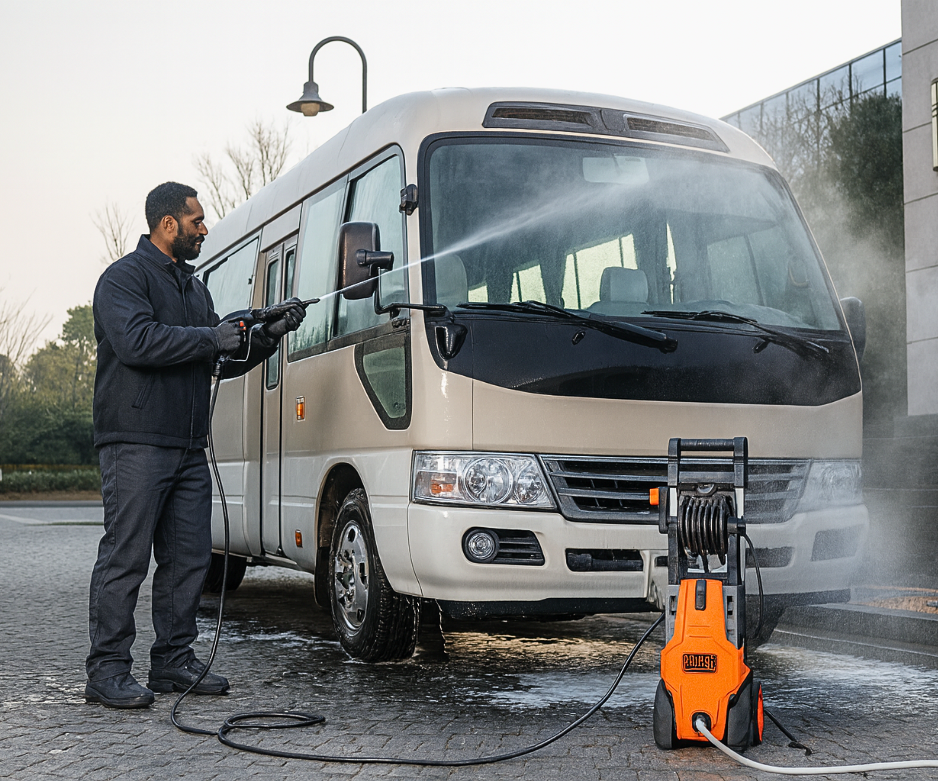 BLACK & DECKER IND6040/BLACK & DECKER ELECTRIC PRESSURE WASHER, 2390PSI, 165 BAR,120V-60HZ, 2000W/BEPWB2400-B3
