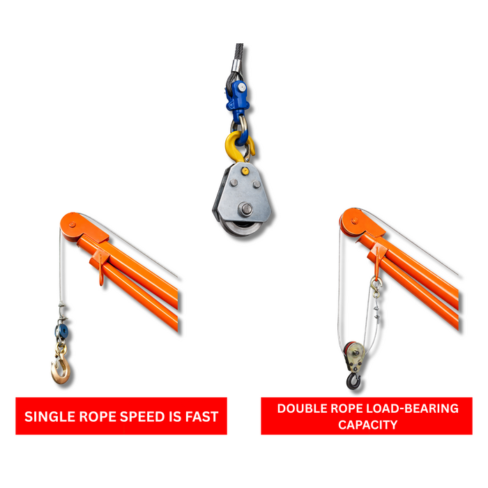 BETA STAR IND6007/PORTABLE MINI CRANE 1000KG 30 M LENGTH 220V 60HZ