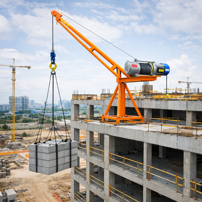 BETA STAR IND6006/ PORTABLE MINI CRANE 800KG 30M LENGTH 220V 60HZ