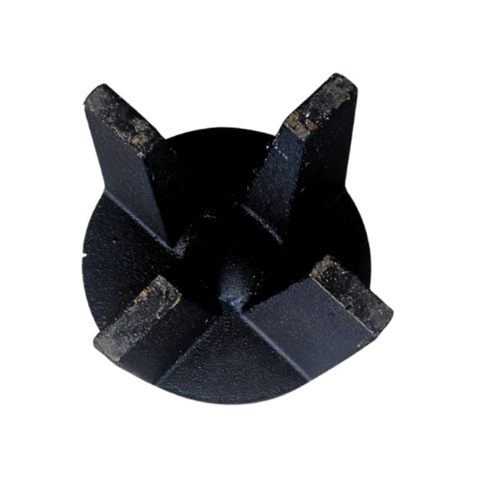 HAR9469 IMPELLER BD 8" RT 4 FINS H150 EF (1.02.03.022)-- HIGH SHAFT-D/S