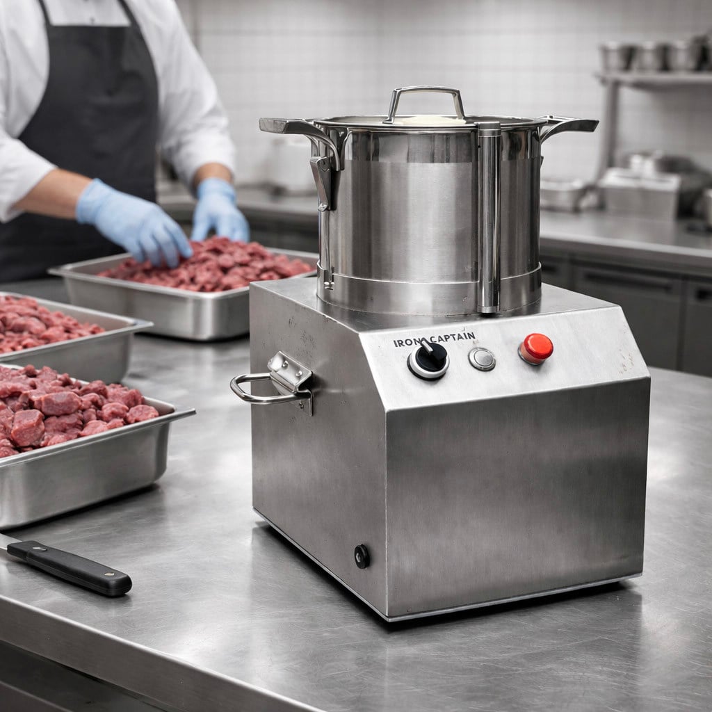 IRON CAPTAIN IND5587 FOOD CUTTER 110V,60HZ QS804-D/S