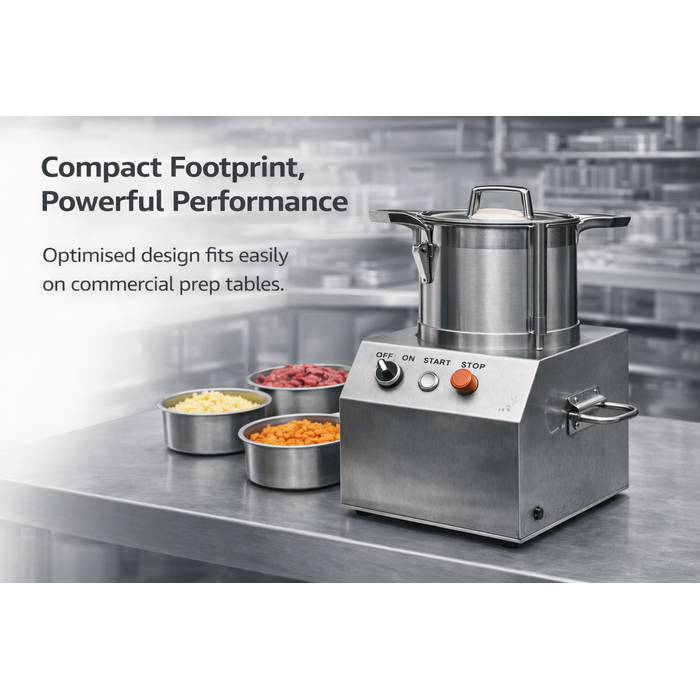 IRON CAPTAIN IND5587 FOOD CUTTER 110V,60HZ QS804-D/S