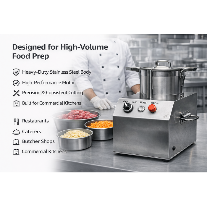 IRON CAPTAIN IND5587 FOOD CUTTER 110V,60HZ QS804-D/S