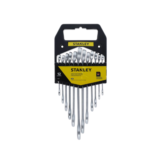 STANLEY HAR10058/12PCS COMBINATION WRENCH SET  7-19MM STANLEY #71-607
