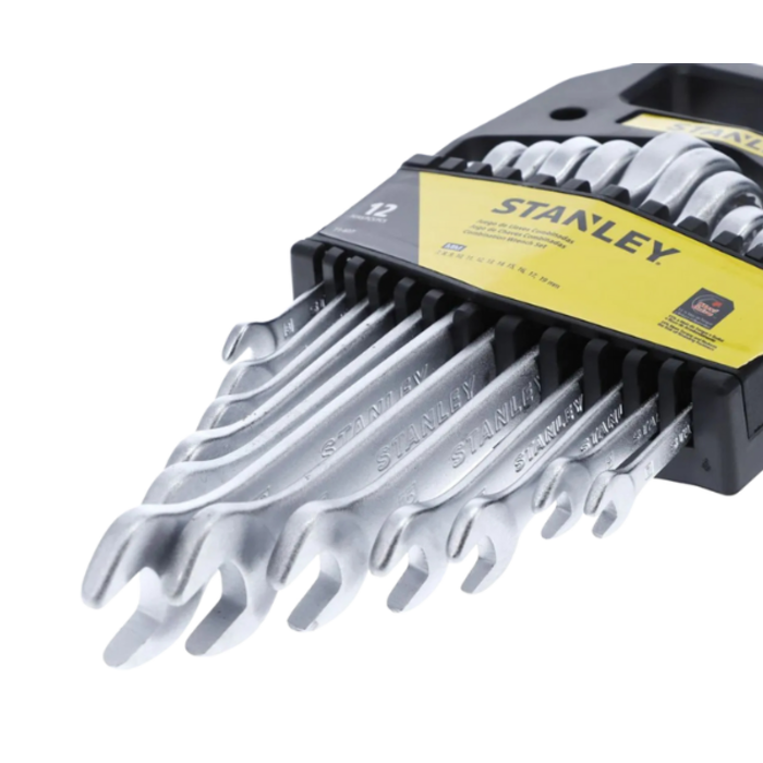 STANLEY HAR10058/12PCS COMBINATION WRENCH SET  7-19MM STANLEY #71-607