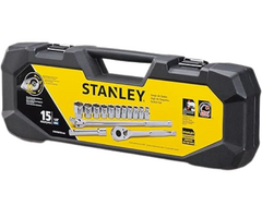 STANLEY HAR10059/15PC 1/2''  SOCKET MECHANIC PRO SET MM /STMT80703-840