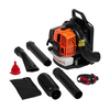 VEVOR IND6038/BACKPACK LEAF BLOWER 62CC 2-CYCLE GAS LEAF BLOWER 1110CFM AIR VOL