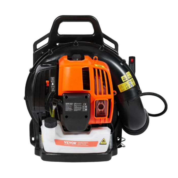 VEVOR IND6038/BACKPACK LEAF BLOWER 62CC 2-CYCLE GAS LEAF BLOWER 1110CFM AIR VOL