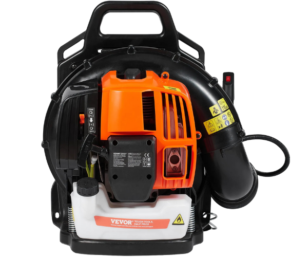 VEVOR IND6038/ VEVOR BACKPACK LEAF BLOWER 62CC 2-CYCLE GAS LEAF BLOWER 1110C0FM AIR VOL, BL-866B